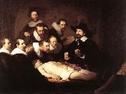 The Anatomy Lecture of Dr. Nicolaes Tulp SE Rembrandt
